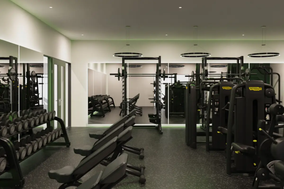 Visual Plans For Dovedales Upgraded Gym Show Dumbbells Benches And Other Equipment