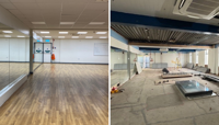Dovedale studio pre-refurb and progress of current refurbishment works preview