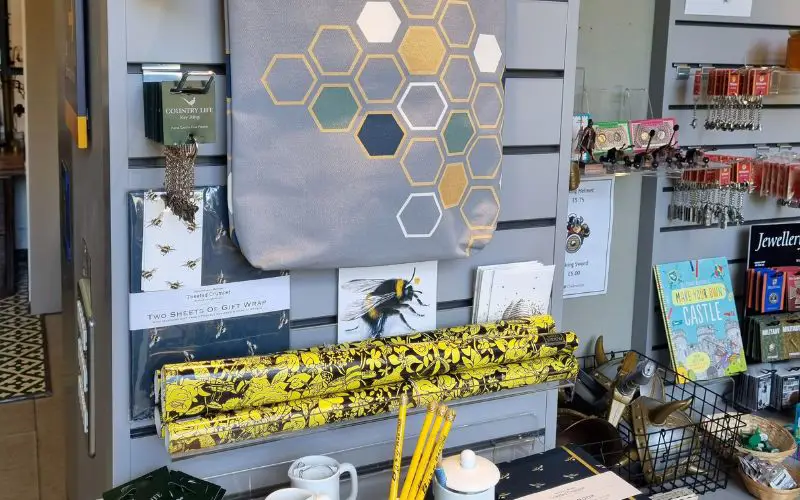 The gift shop at Chelmsford Museum 