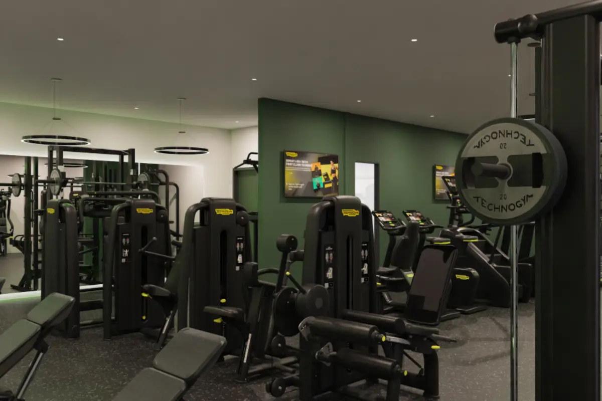 Visual Plans For Dovedales Upgraded Gym Show Leg Press Chest Press And Other Equipment