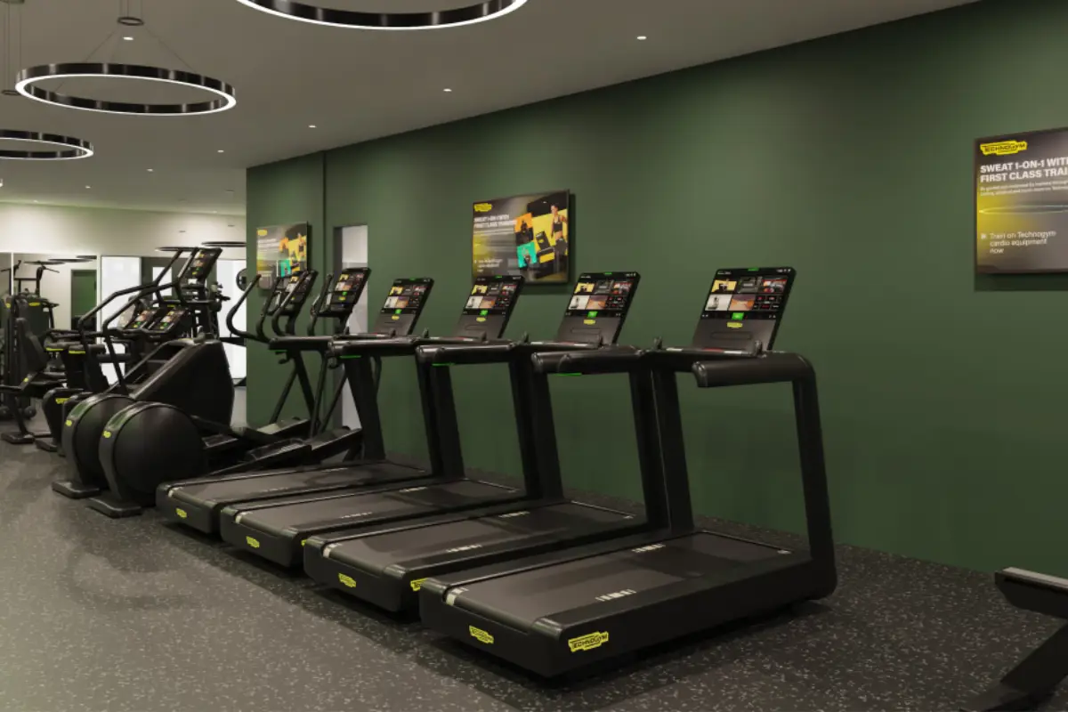 Visual Plans For Dovedales Upgraded Gym Show Running Machines And Other Equipment