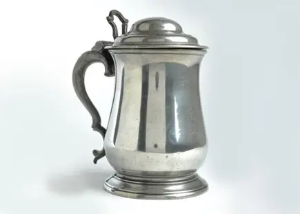 Pewter tankard