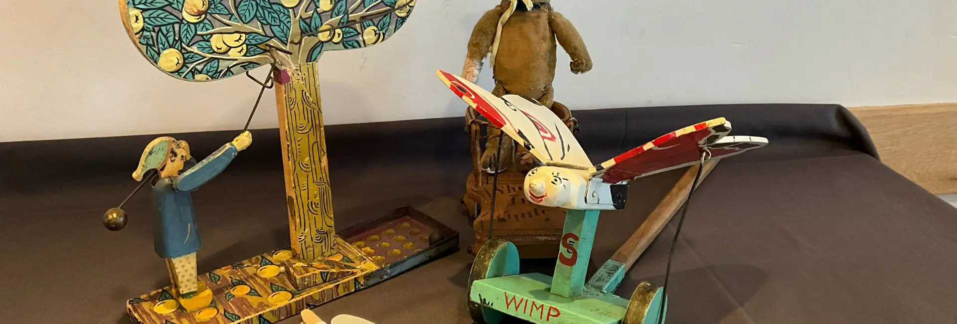 A selection of Victorian toys