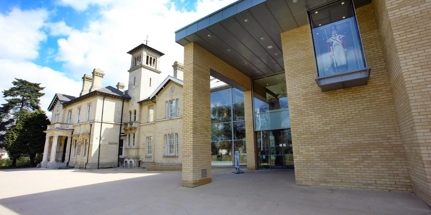 The exterior of Chelmsford Museum.